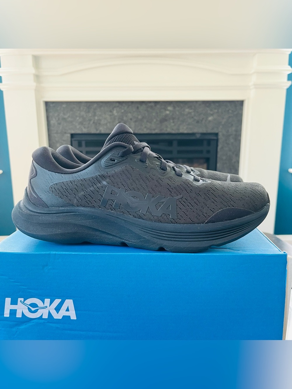 Sz 8 Hoka Solimar 2 Women's Running Sneaker Shoes Black 1171853/BBLC